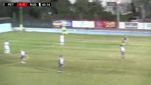 MNE D1 OFK Petrovac Vs FK Rudar Pljevlja  Goal in 43 min, Score 2:1