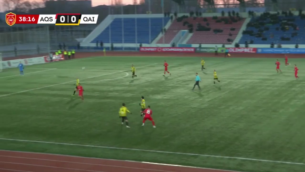 KAZ PR FK Aksu Vs FC Kairat Almaty  Goal in 39 min, Score 0:1