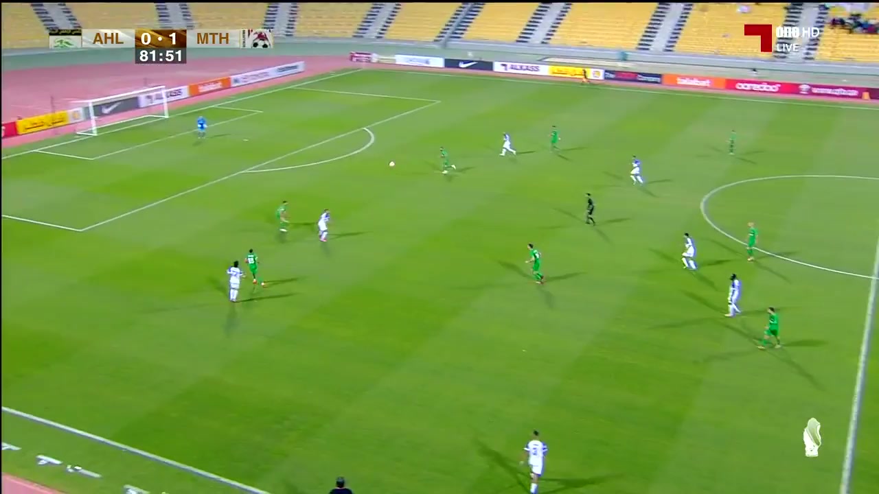 QAT PC Al-Ahli Doha Vs Muaidar SC  Goal in 83 min, Score 0:2