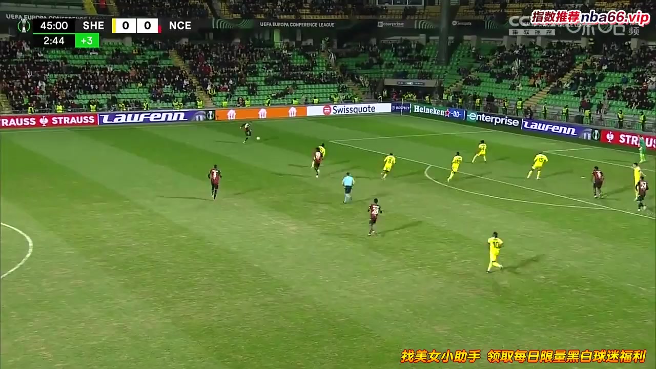 UEFA ECL Sheriff Tiraspol Vs Nice 45+ phút Vào, ghi bàn 0:1