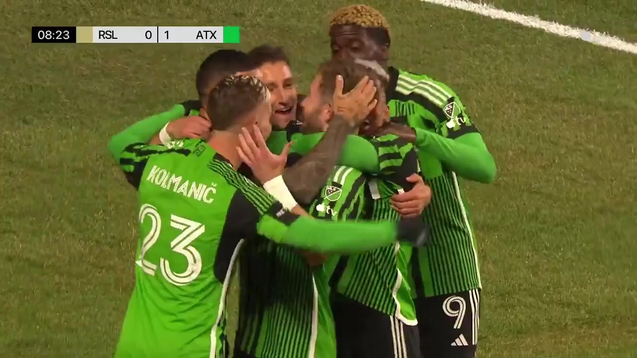 21 Real Salt Lake Vs Austin FC 8 skor gol , skor 0:1