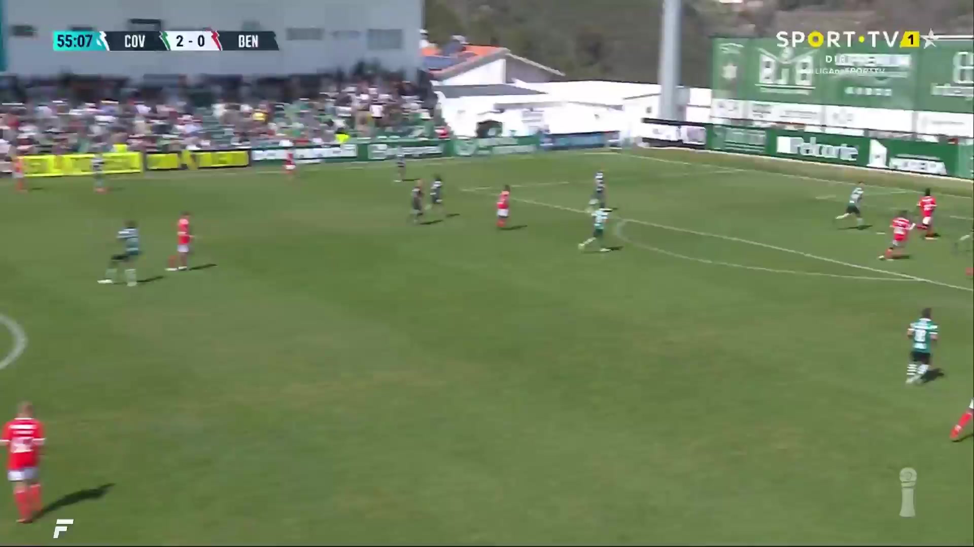 157 SC Covilha Vs SL Benfica B 58 skor gol , skor 2:1