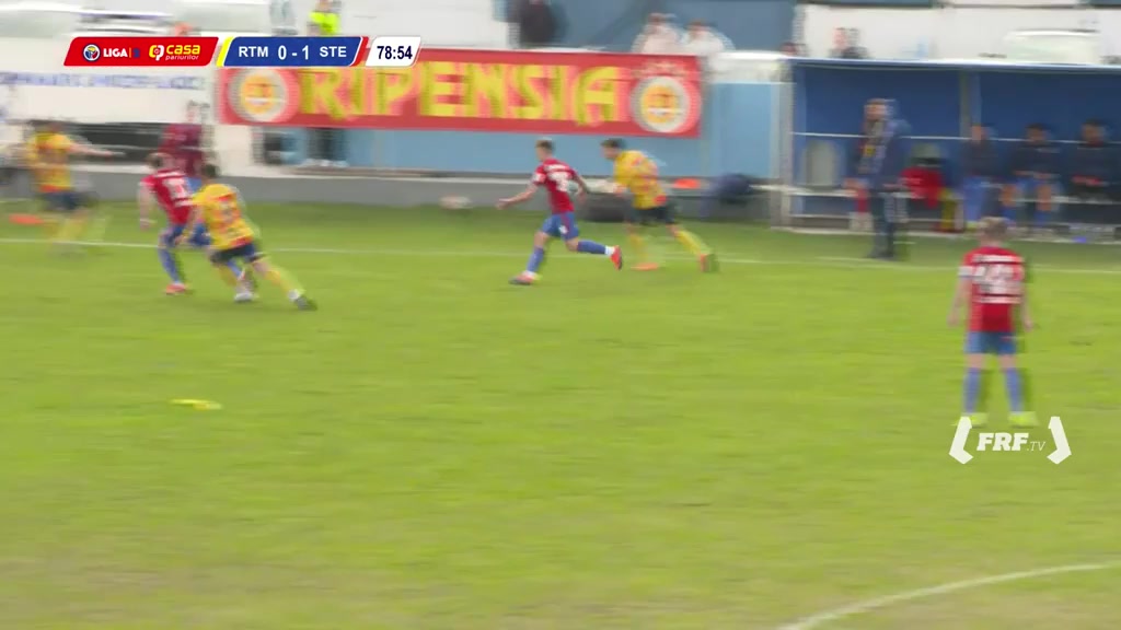 ROM D2 Ripensia Timisoara Vs CSA Steaua Bucuresti  Goal in 81 min, Score 0:2