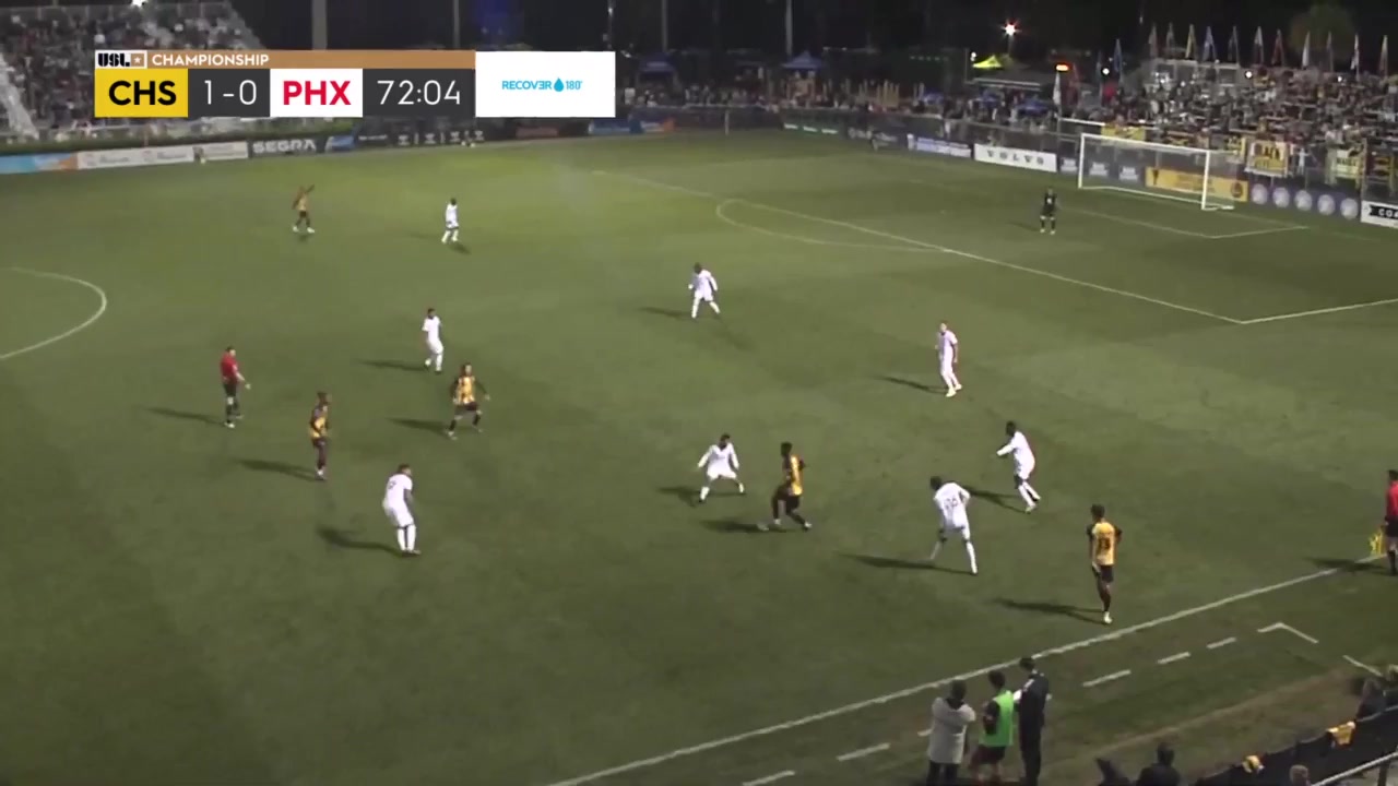 USL CH Charleston Battery Vs Phoenix Rising FC 77 ทำประตู  ประตู, ทำคะแนน 1:1