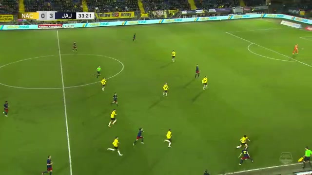 HOL D2 NAC Breda Vs Jong Ajax (Youth) 33 phút Vào, ghi bàn 0:4