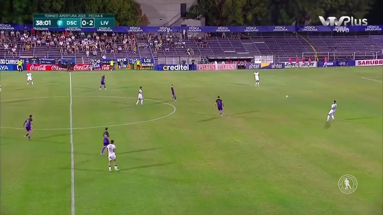 URU D1 Defensor Sporting Montevideo Vs Liverpool URU 39 phút Vào, ghi bàn 1:2