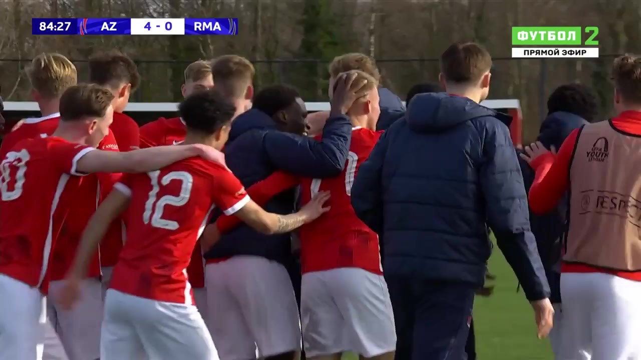 1327 AZ Alkmaar U19 Vs Real Madrid U19 85 skor gol , skor 4:0