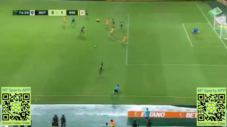 BRA CUP Botafogo RJ Vs Brasiliense  Goal in 77 min, Score 5:1