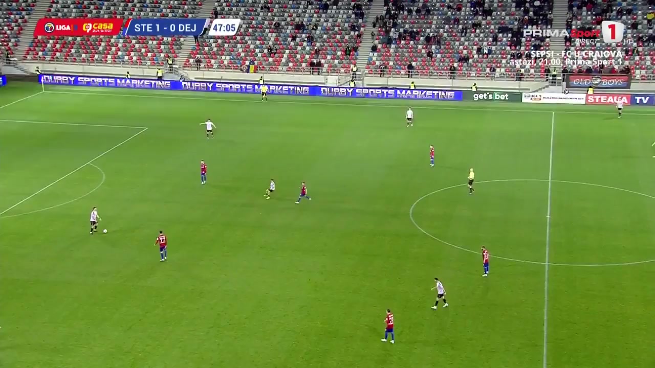 ROM D2 CSA Steaua Bucuresti Vs Unirea Dej  Goal in 48 min, Score 2:0