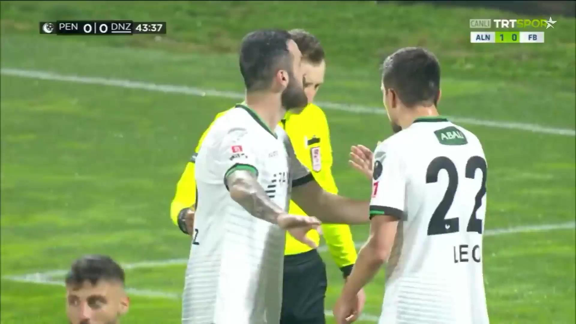 TUR D2 Pendikspor Vs Denizlispor  Goal in 43 min, Score 1:0