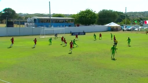 CONCACAF NL French Saint-Martin Vs St. Kitts and Nevis  Goal in 33 min, Score 1:2