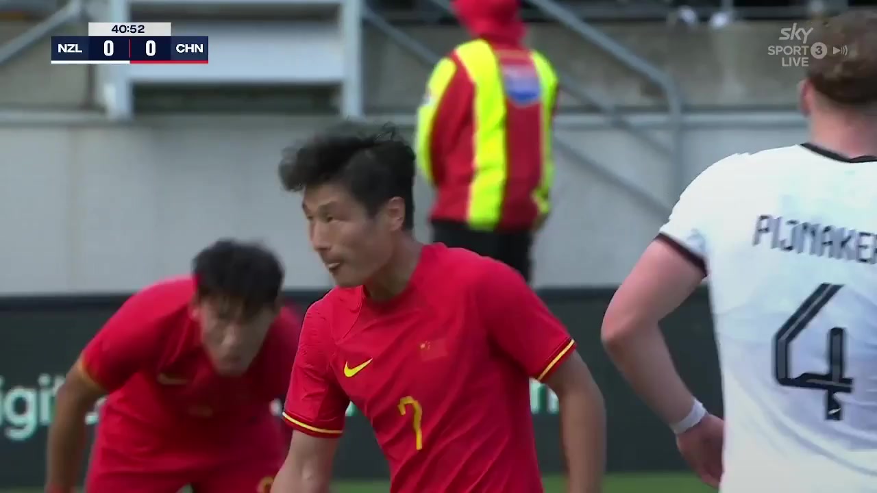 INT FRL New Zealand Vs China  Goal in 41 min, Score 1:0