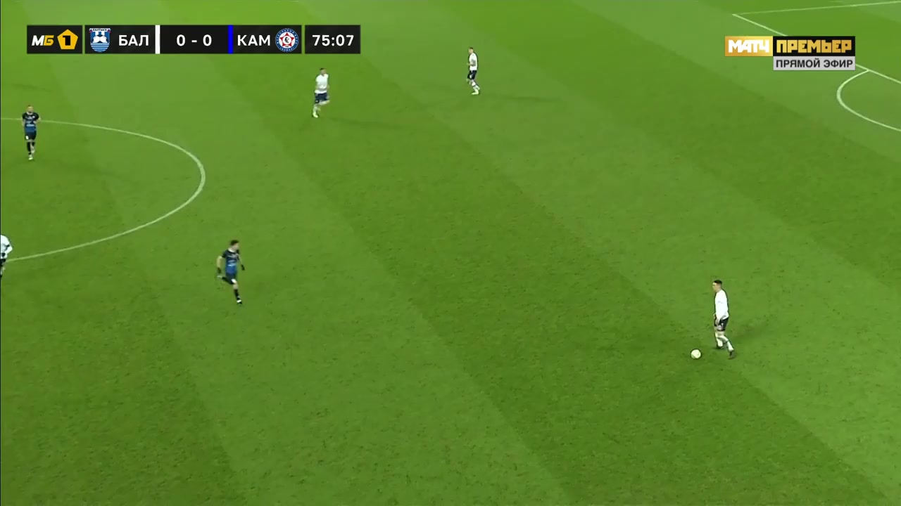 235 Baltika Kaliningrad Vs KAMAZ Naberezhnye Chelny 77 skor gol , skor 1:0