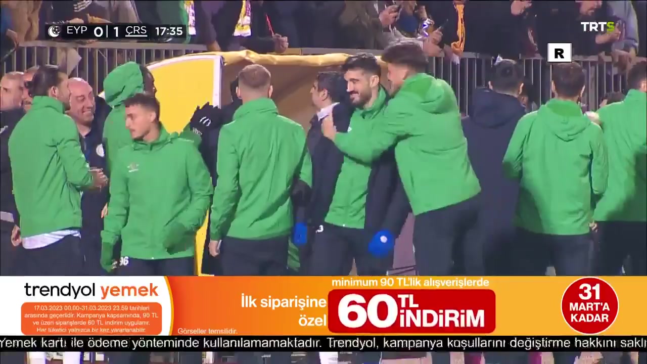 TUR D2 Eyupspor Vs Caykur Rizespor  Goal in 16 min, Score 0:1