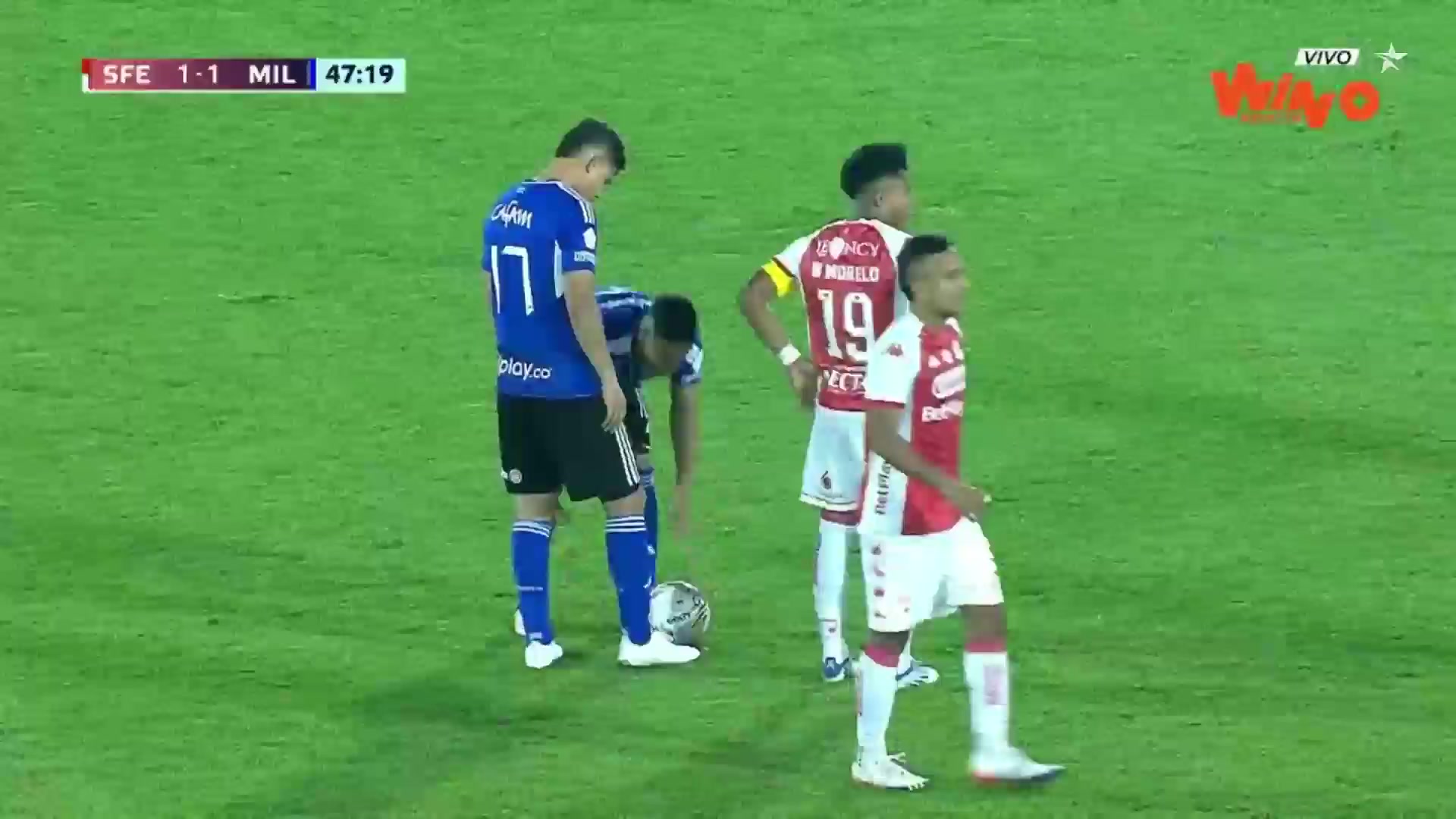 COL D1 Independiente Santa Fe Vs Millonarios 49 phút Vào, ghi bàn 1:2