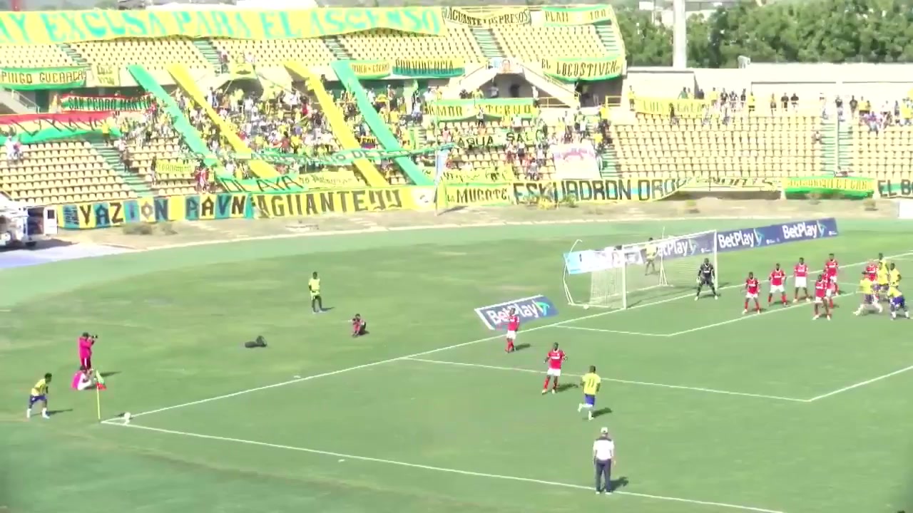 COL D2 Real Cartagena Vs Barranquilla FC  Goal in 24 min, Score 0:2