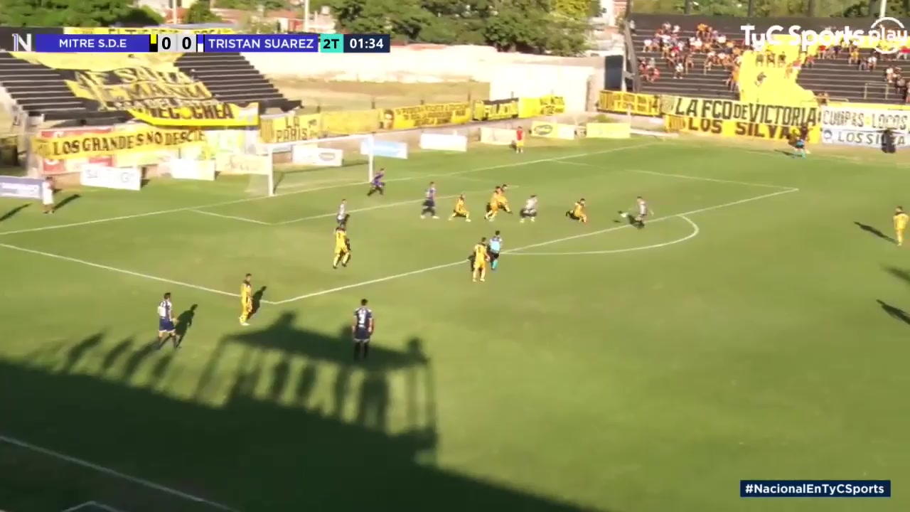 ARG D2 Atletico Mitre de Santiago del Estero Vs Tristan Suarez 48 phút Vào, ghi bàn 0:1