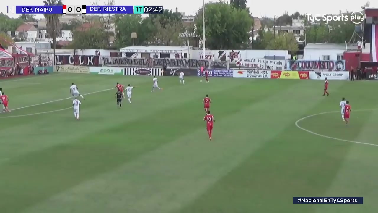 ARG D2 Deportivo Maipu Vs Deportivo Riestra 3 phút Vào, ghi bàn 1:0