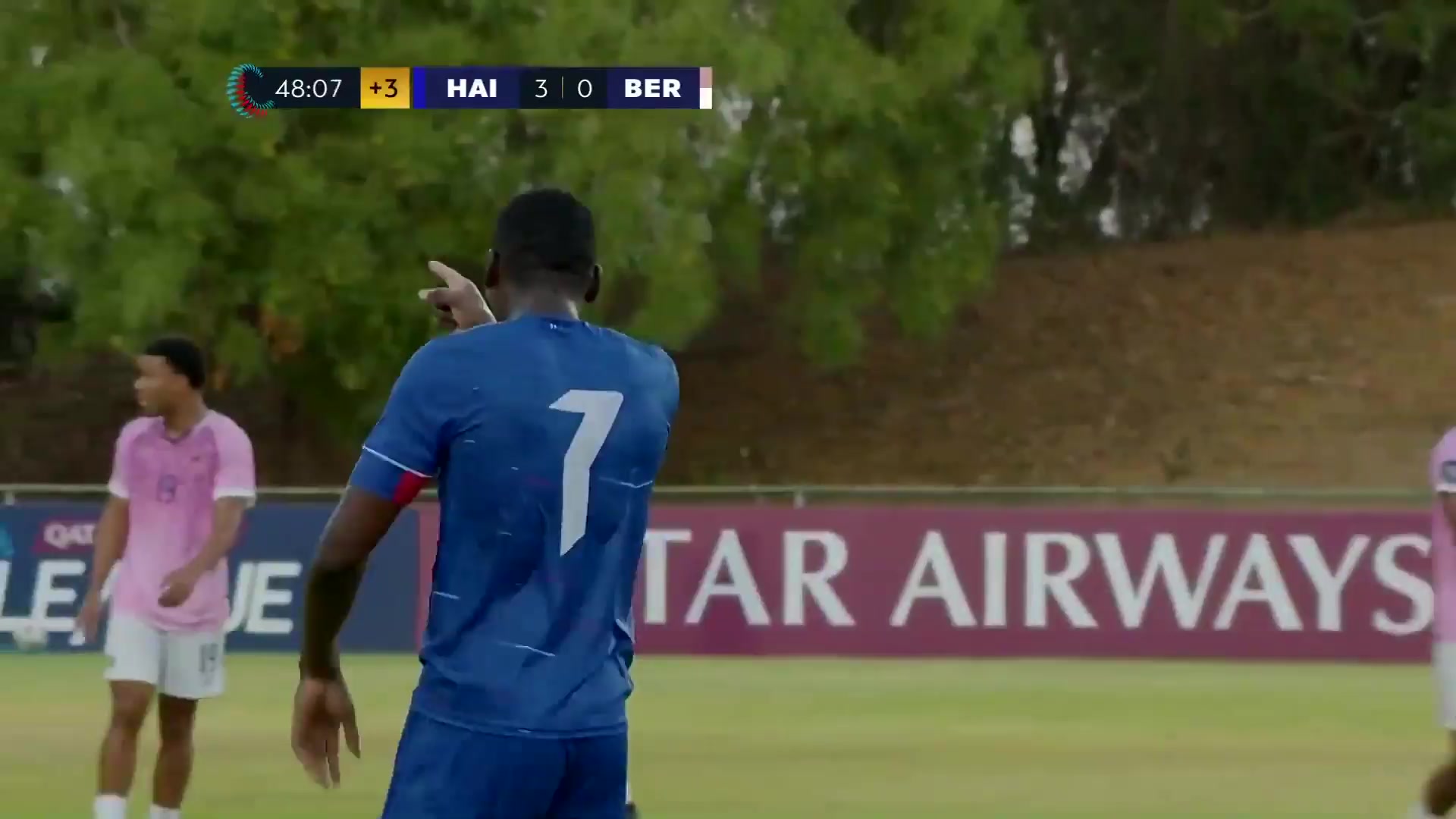 1964 Haiti Vs Bermuda 45+ skor gol , skor 3:0