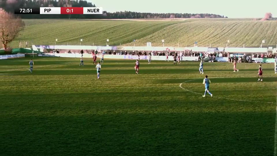 GER Reg FC Pipinsried Vs Nurnberg (Youth)  Goal in 73 min, Score 0:2