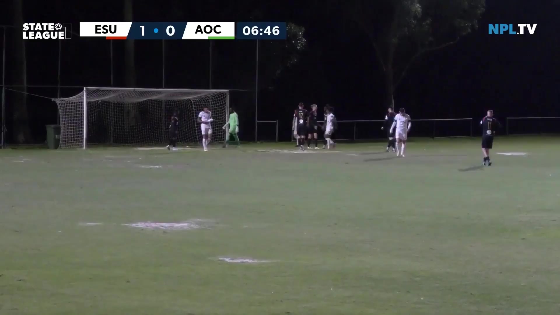 FFSA PL Eastern United Vs Adelaide Cobras FC  Goal in 7 min, Score 1:1