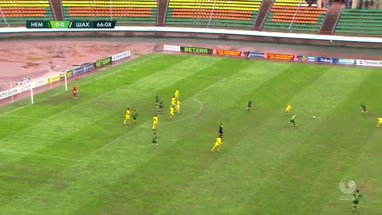 BLR D1 Neman Grodno Vs Shakhter Soligorsk  Goal in 69 min, Score 0:1