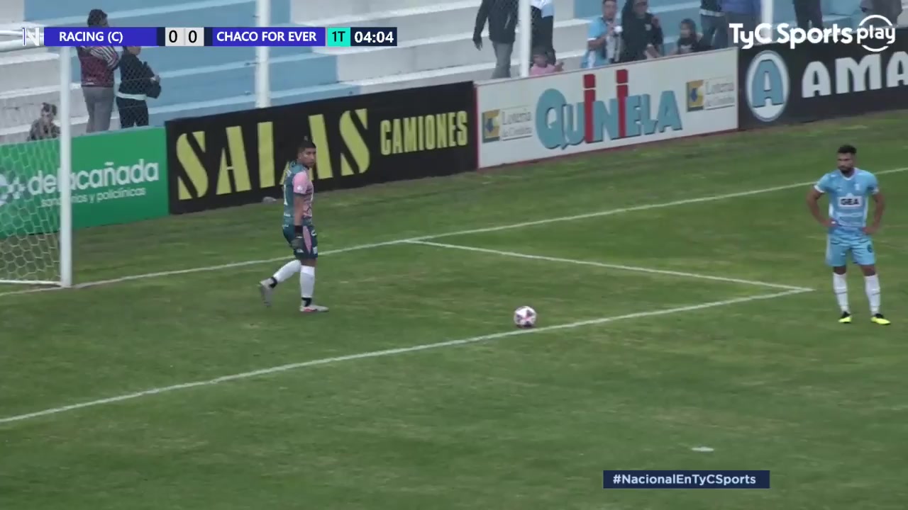 ARG D2 Racing de Cordoba Vs Chaco For Ever 5 phút Vào, ghi bàn 1:0