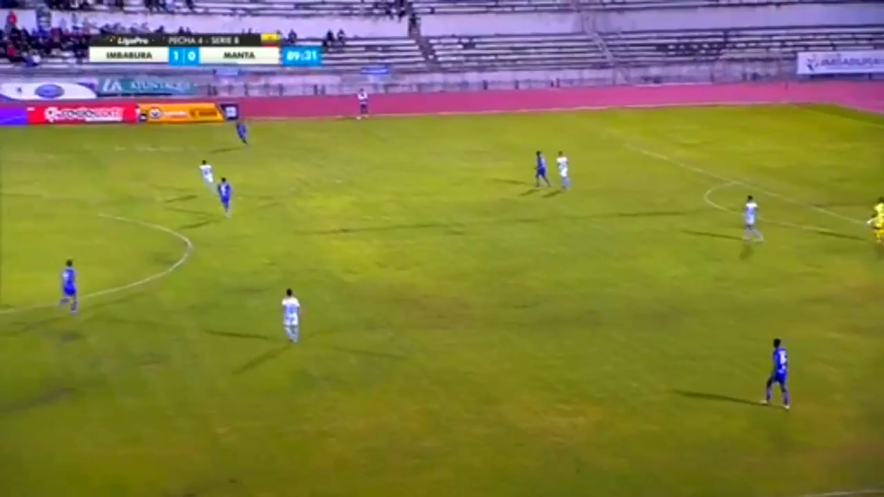 EC D2 SC Imbabura Vs Manta FC  Goal in 91 min, Score 2:0