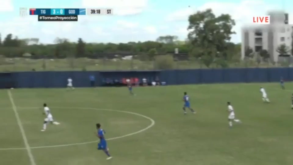 AR L（R） Tigre Reserves Vs Godoy Cruz Reserves  Goal in 86 min, Score 4:0