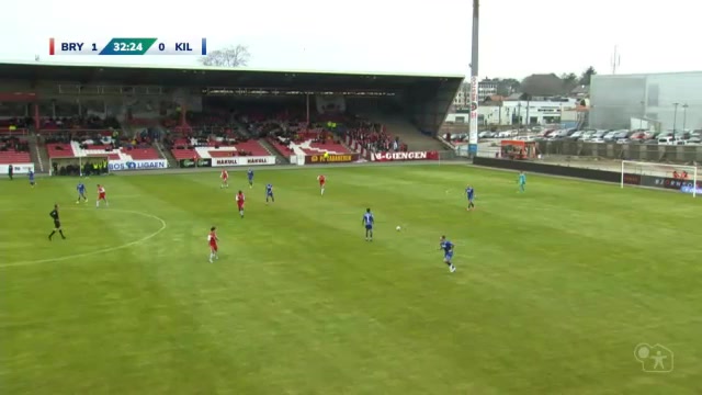 NOR AL Bryne Vs Kongsvinger 31 phút Vào, ghi bàn 2:0