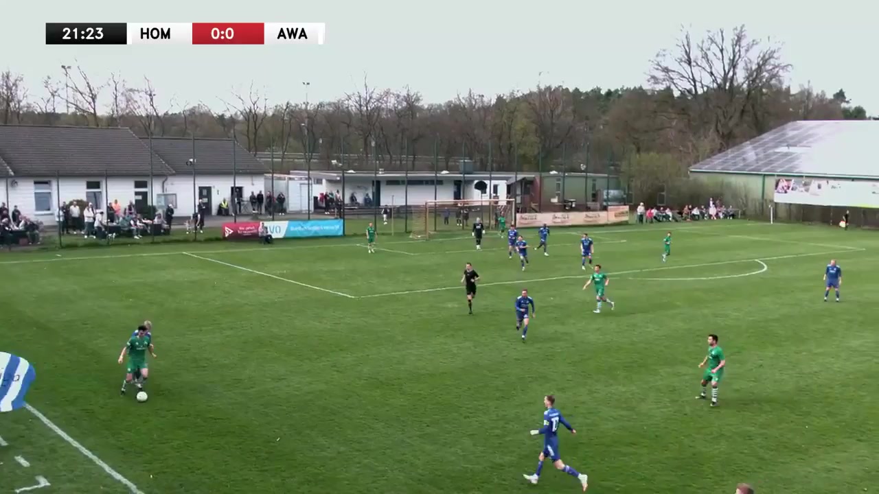 GER OBW Eintracht Celle Vs Arminia Hannover  Goal in 23 min, Score 1:0