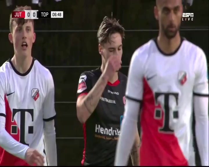 HOL D2 FC Utrecht (Youth) Vs FC Oss 7 phút Vào, ghi bàn 0:1