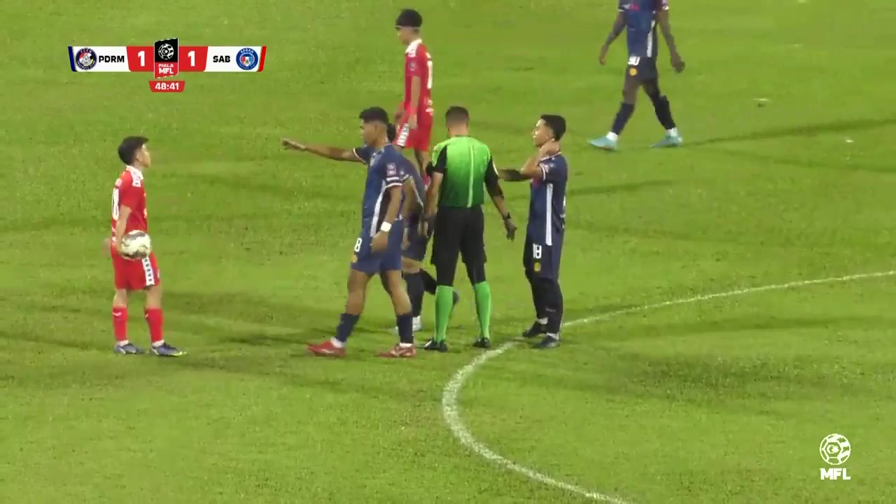 Horse MFL Cup PDRM U23 Vs Sabah U23  Goal in 51 min, Score 2:1