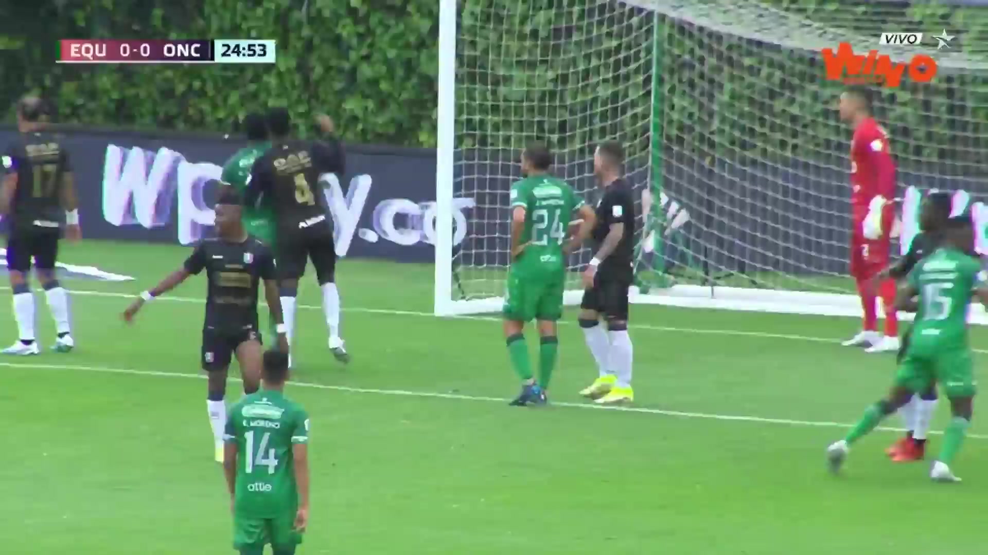 COL D1 La Equidad Vs Deportiva Once Caldas 25 phút Vào, ghi bàn 1:0