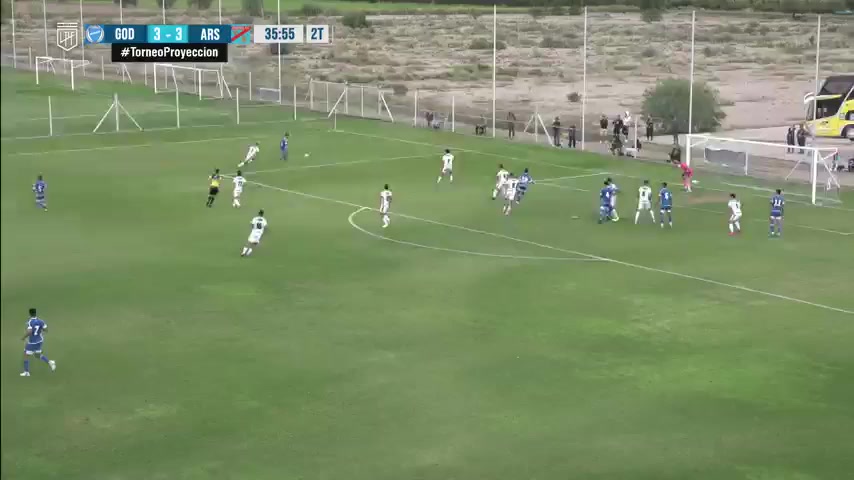 AR L（R） Godoy Cruz Reserves Vs Arsenal de Sarandi Reserves  Goal in 81 min, Score 4:3