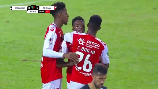 POR CN Nacional da Madeira Vs Sporting Braga 90 phút Vào, ghi bàn 0:5