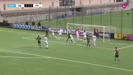 FAR D1 B36 Torshavn Vs 07 Vestur Sorvagur  Goal in 32 min, Score 0:1