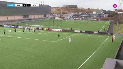 FAR D1 B36 Torshavn Vs 07 Vestur Sorvagur  Goal in 67 min, Score 1:1