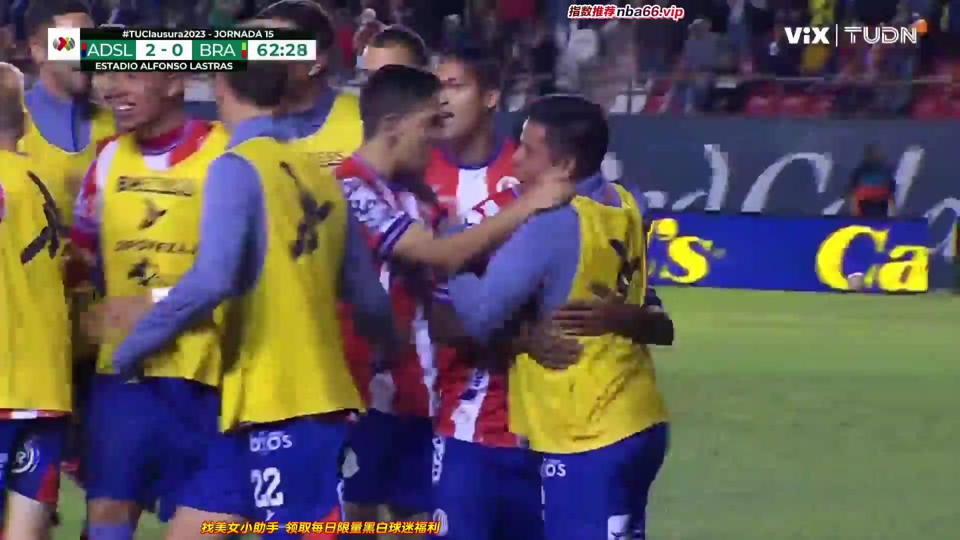 MEX D1 Atletico San Luis Vs FC Juarez 62 phút VitinhoVào, ghi bàn 2:0