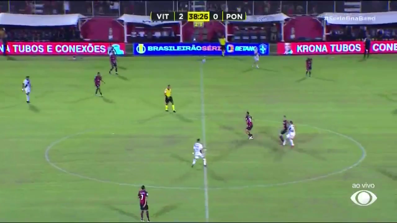 BRA D2 Vitoria BA Vs Ponte Preta  Goal in 86 min, Score 3:0