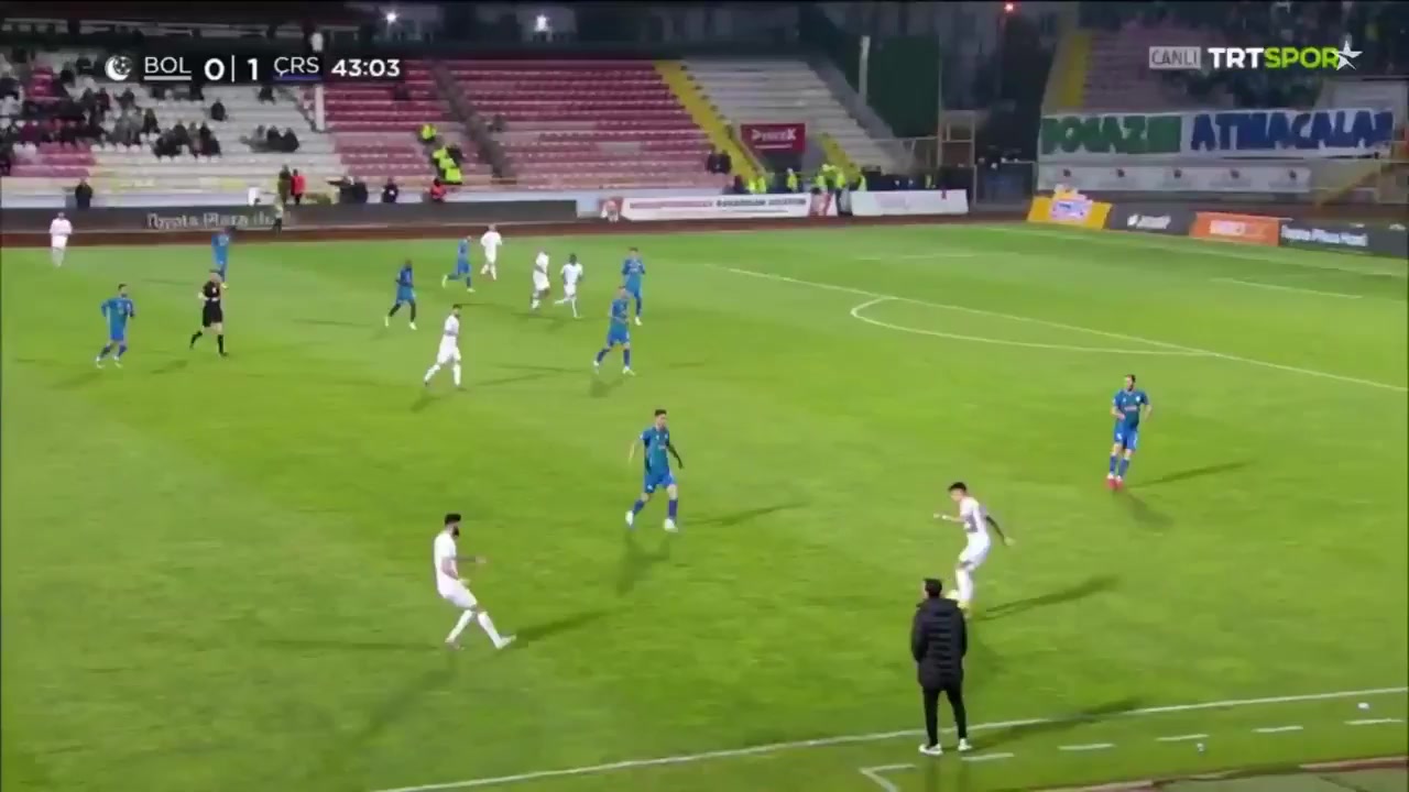TUR D2 Boluspor Vs Caykur Rizespor  Goal in 43 min, Score 0:2