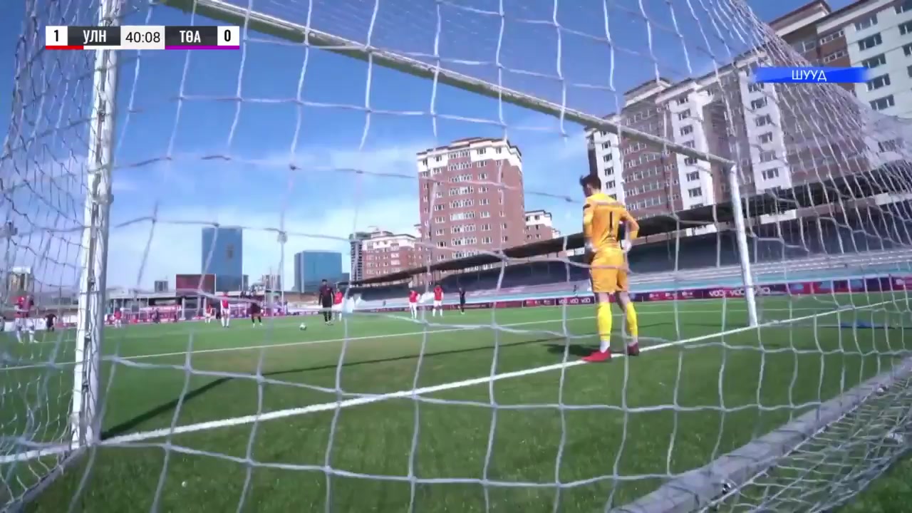 MN PL FC Ulaanbaatar Vs Tuv Buganuud  Goal in 40 min, Score 1:1