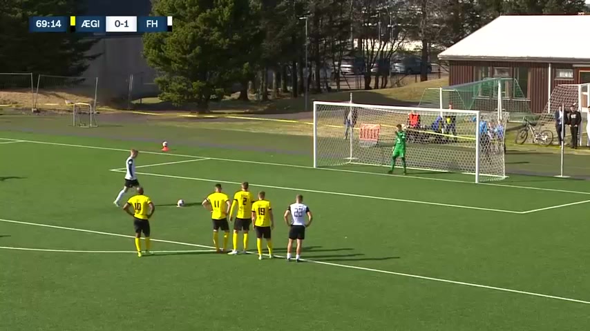 ICE CUP KFR Aegir Vs Hafnarfjordur  Goal in 70 min, Score 0:2