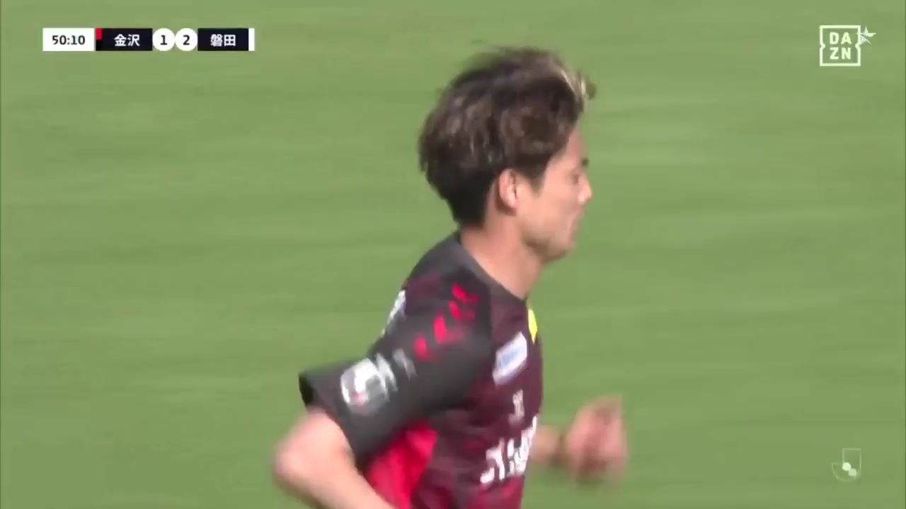 JPN D2 Zweigen Kanazawa FC Vs Jubilo Iwata 50 ทำประตู Honoya Shoji ประตู, ทำคะแนน 1:2