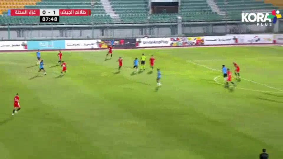 EGY D1 Talaea EI-Gaish Vs Ghazl El Mahallah  Goal in 88 min, Score 2:0