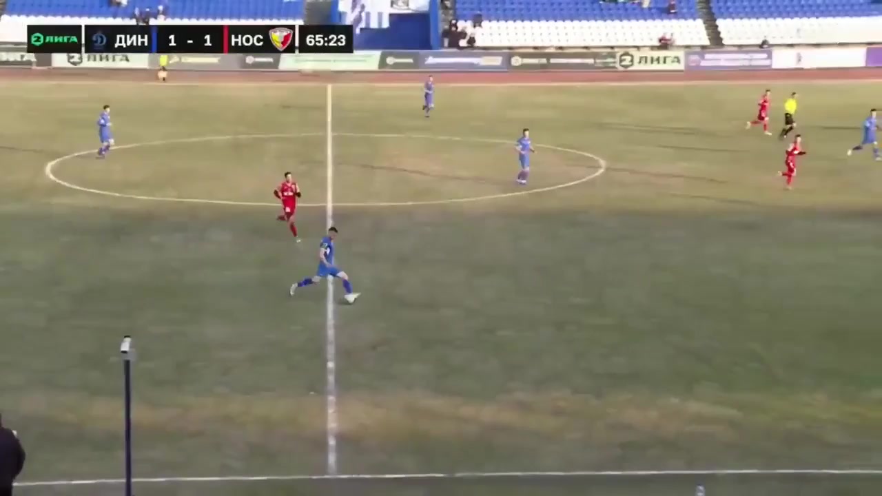 RUS D2 Dinamo Barnaul Vs Nosta Novotroitsk 67 phút Vào, ghi bàn 2:1