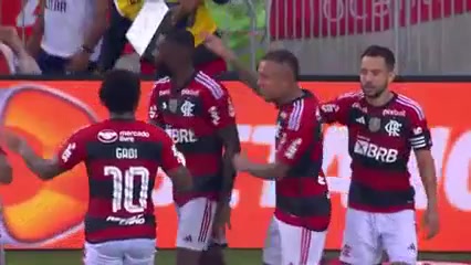 BRA CUP Flamengo Vs Gremio Metropolitano Maringa Gerson Santos da Silva Goal in 45 min, Score 4:1