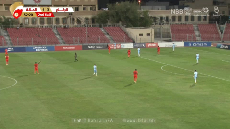 BHR D1 Al-Riffa Vs Al-Hala  Goal in 53 min, Score 4:1