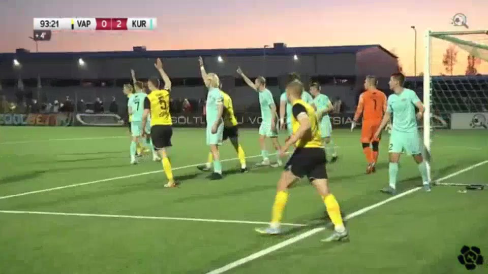 EST D1 Parnu JK Vaprus Vs FC Kuressaare  Goal in 94 min, Score 1:2
