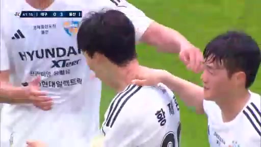 KOR D1 Daegu FC Vs Ulsan Hyundai FC 39 phút Jae-Hwan HwangVào, ghi bàn 0:3